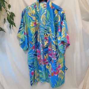Silky Soft Natori Shorty Robe with POCKETS!!